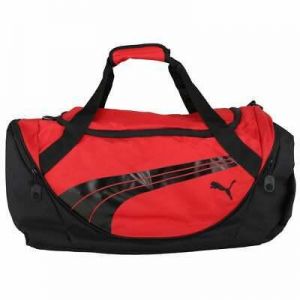 M.T clothes and sports Puma Teamsport Formation Duffel 24" Mens      - Black,Red